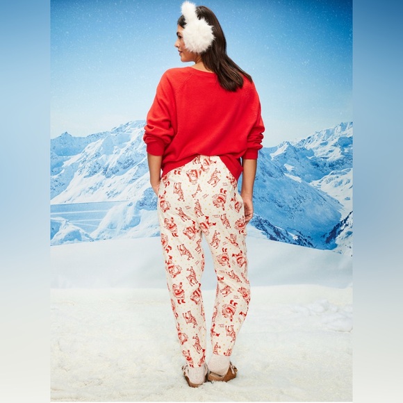 🆕 Old Navy Women's High-Waisted Flannel Pajama Jogger PJ Sleep Pants Bottoms S - Picture 6 of 16